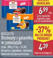 Biscotto Biszkopty z galaretką w czekoladzie