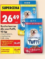 Sucha karma dla psa Puffi, 10 kg