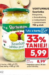 Vortumnus szarlotka klasyczna z brzoskwinią i cynamonem