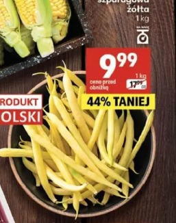 Fasolka szparagowa żółta