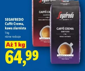 Segafredo Caffè Crema, kawa ziarnista