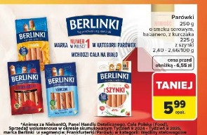 Parówki Berlinki