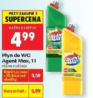 Płyn do WC Agent Max