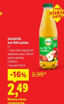 Sok 100% jabłko Solevita