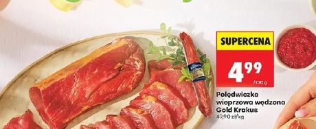 Polędwiczka wieprzowa wędzona Gold Krakus
