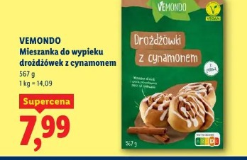 Vemondo Mieszanka do wypieku drożdżówek z cynamonem