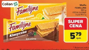 Familijne klasyczne wafle
