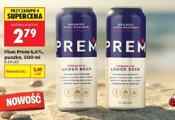 Piwo Prem Lager Beer