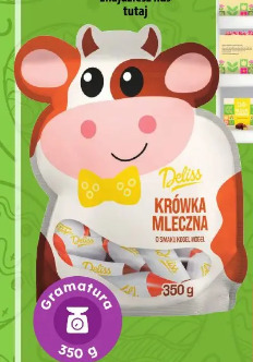 Cukierki Krówka o smaku kogel mogel Deliss