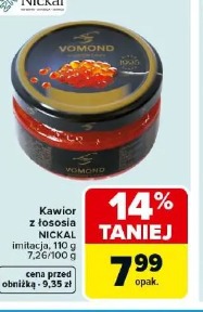 Kawior z łososia Nickal