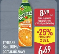 Tymbark Sok 100% pomarańczowy