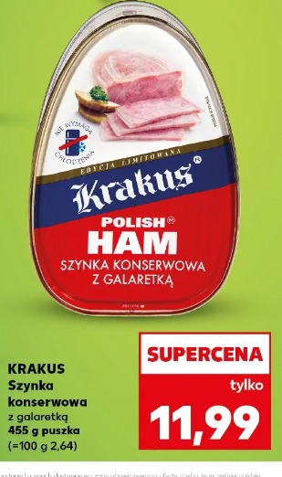 Krakus Szynka konserwowa z galaretką