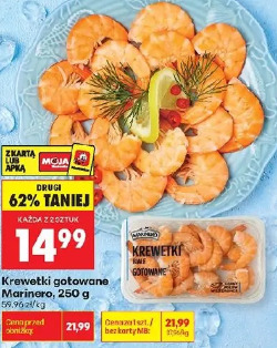 Krewetki gotowane Marinero