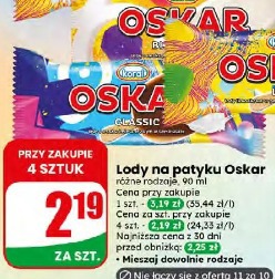 Lody na patyku Oskar