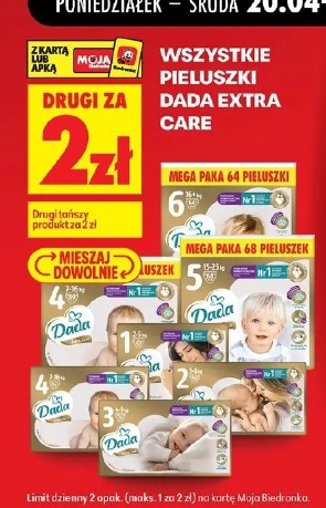 Wszystkie pieluszki Dada Extra Care