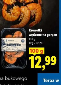 Krewetki wędzone na gorąco SEAMOR