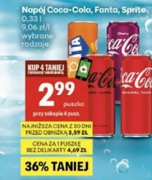 Coca-Cola, Fanta, Sprite napój