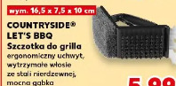 Countryside Let's BBQ Szczotka do grilla ergonomiczny uchwyt