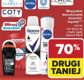 Rexona, Nivea dezodoranty damskie, męskie