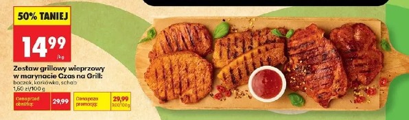 Zestaw grillowy wieprzowy w marynacie Czas na Grill