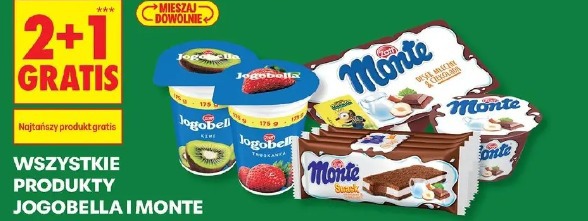 Wszystkie produkty Jogobella i Monte