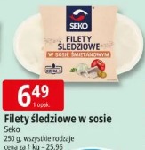 Filety śledziowe w sosie Seko