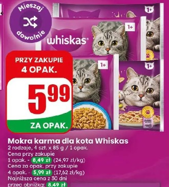 Mokra karma dla kota Whiskas