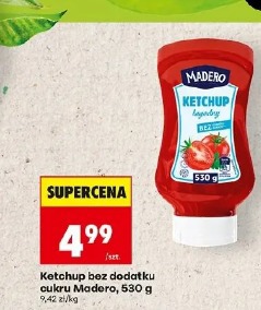 Ketchup bez dodatku cukru Madero