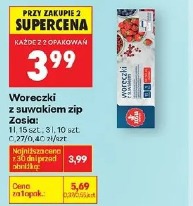 Woreczki z suwakiem zip Zosia
