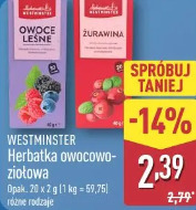 Westminster Herbata owocowo-ziołowa