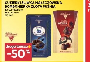 Cukierki śliwka Nałęczowska, bombonierka Złota Wiśnia