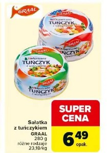 Sałatka z tuńczykiem Graal