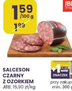 Salceson czarny z ozorkiem JBB