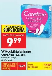 Wkładki higieniczne Carefree