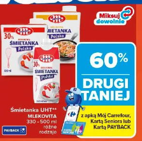 Śmietanka UHT Mlekovita