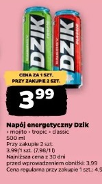 Napój energetyczny Dzik