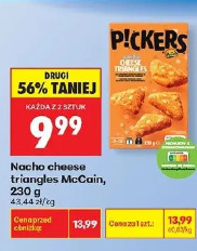 Nacho cheese triangles McCain