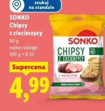 Sonko Chipsy z ciecierzycy