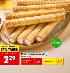 Rurka z kremem