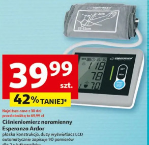 Ciśnieniomierz naramienny Esperanza Ardor