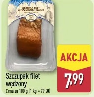Szczupak filet wędzony