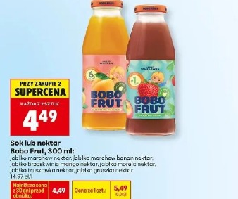 Sok lub nektar Bobo Frut