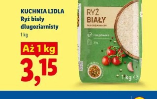 Kuchnia Lidla Ryż biały długoziarnisty