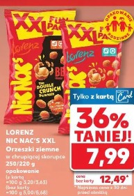 Lorenz Nic Nac's XXL Orzeszki ziemne w chrupiącej skorupce