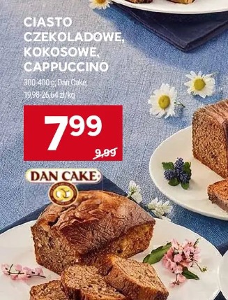 Ciasto czekoladowe, kokosowe, cappuccino Dan Cake