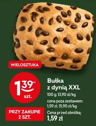 Bułka z dynią XXL