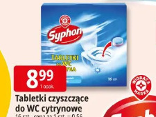 Tabletki czyszczące do WC cytrynowe Syphon