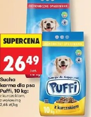 Sucha karma dla psa Puffi