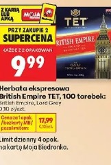 Herbata ekspresowa British Empire TET