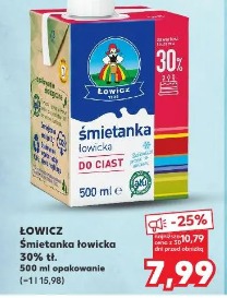 Łowicz Śmietanka łowicka 30% tł.